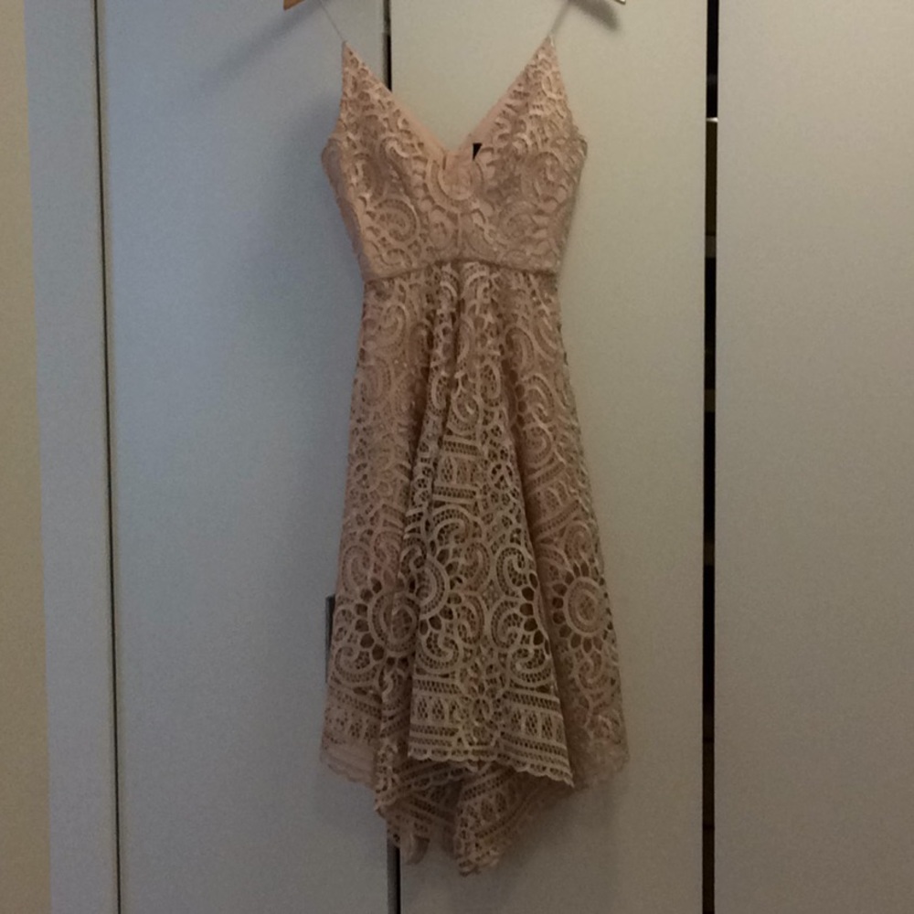 Nicholas lace handkerchief hem dress - never worn